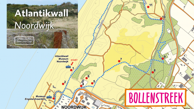 Wandelroute Atlantikwall Noordwijk