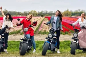 elektrische scooter tour Noordwijk